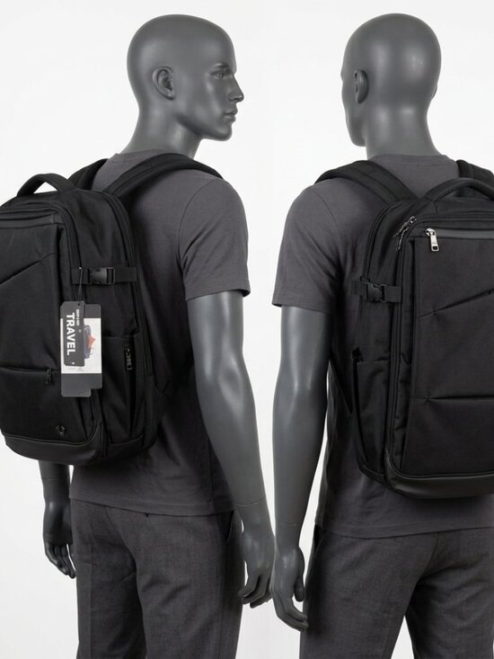 True Religion Other - True Religion Will travel backpack in black with a volume of 23 l